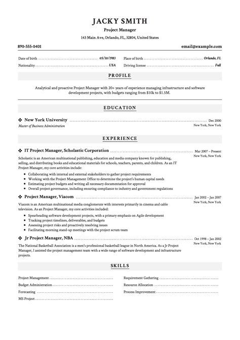 Project manager resume examples. Things To Know About Project manager resume examples. 